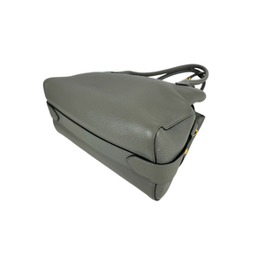 Prada Handbag Grey Vitello Daino