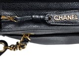 CHANEL Triple Coco Caviar Shoulder Bag