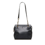 CHANEL Triple Coco Caviar Shoulder Bag