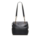 CHANEL Triple Coco Caviar Shoulder Bag