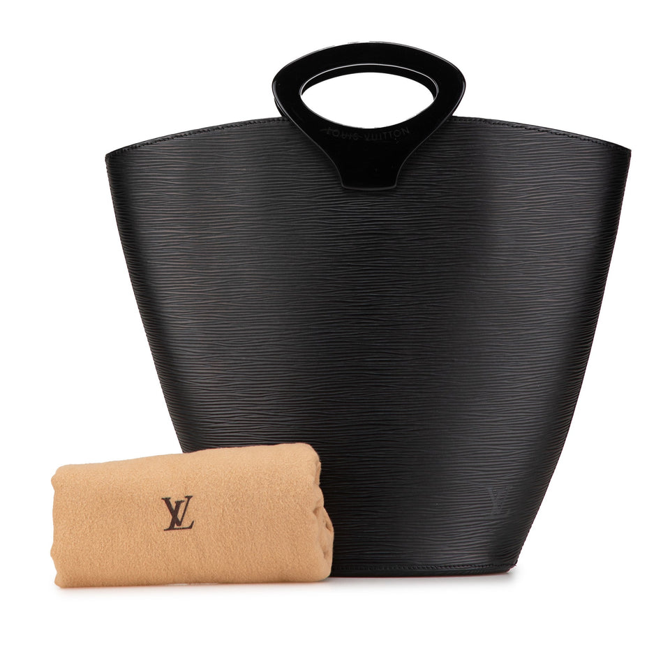 Black Louis Vuitton Epi Noctambule Tote Bag