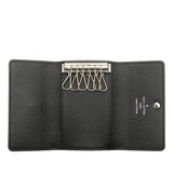 Black Louis Vuitton Damier Graphite 6 Key Holder