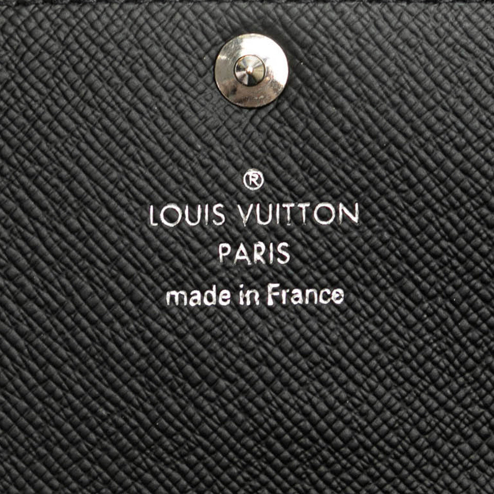 Black Louis Vuitton Damier Graphite 6 Key Holder