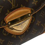 Brown Louis Vuitton Monogram Beverly MM Shoulder Bag