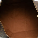 Brown Louis Vuitton Monogram Keepall 60 Travel Bag