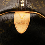 Brown Louis Vuitton Monogram Keepall 60 Travel Bag