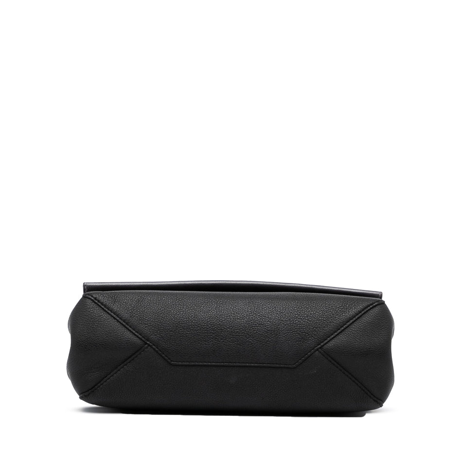 Gray Louis Vuitton Eyelet LockMe II Satchel