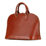 Brown Louis Vuitton Epi Alma PM Satchel