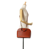 Brown Louis Vuitton Epi Alma PM Satchel