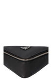 PRADA Triangle Saffiano Bag Black