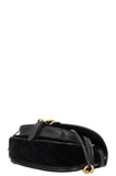 PRADA Quilted Ring Belt Bag Velvet Black