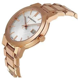 Burberry Ladies The City Rose Gold PVD Watch BU9004