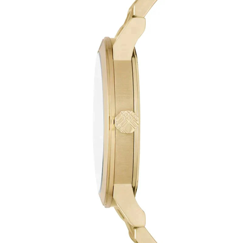 Burberry Ladies The City Yellow Gold Watch BU9033