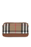 BURBERRY ABINGDON DERBY HOUSE CHECK LEATHER CROSSBODY