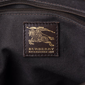 BURBERRY HAYMARKET CHECK MEDIUM REGENT TOTE BAG