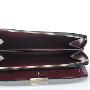 BURBERRY HERITAGE GRAIN LEATHER ALVINGTON CONTINENTAL WALLET