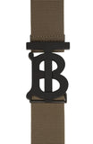 BURBERRY HORSEFERRY PRINT NYLON CANVAS CROSSBODY BAG