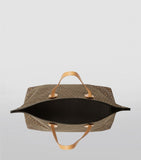 BURBERRY TB MONOGRAM SOCIETY TOP HANDLE TOTE BAG