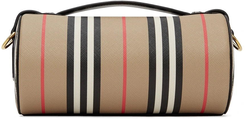 BURBERRY VINTAGE CHECK BARREL BAG