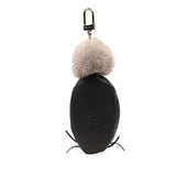 Black Louis Vuitton Monogram Eclipse Chinchilla Pouch