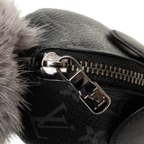 Black Louis Vuitton Monogram Eclipse Chinchilla Pouch