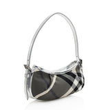 Burberry Beat Check Small Shoulder Bag
