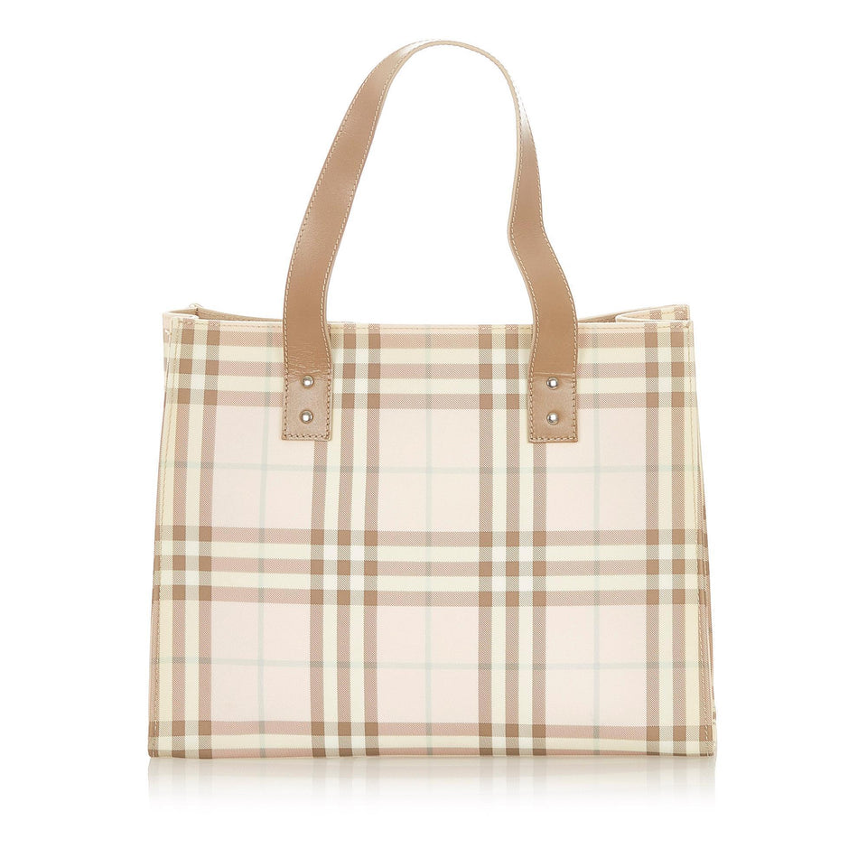 Burberry Candy Check Handbag (SHG-19492)