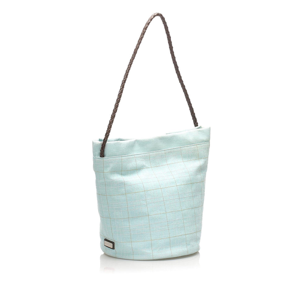 Burberry Canvas Shoulder Bag (SHG-11432)