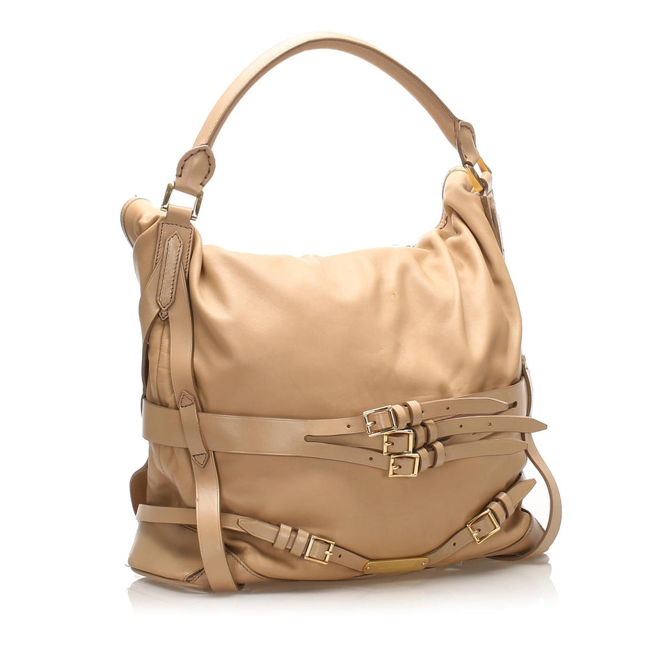 Burberry Gosford Bridle Leather Satchel (SHG-11839)
