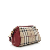 Burberry Haymarket Check Blazi Mini Crossbody Bag (SHF-13547)