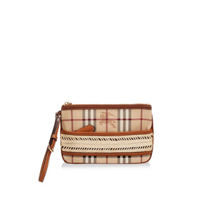 Burberry Haymarket Check Pochette (SHG-13349)