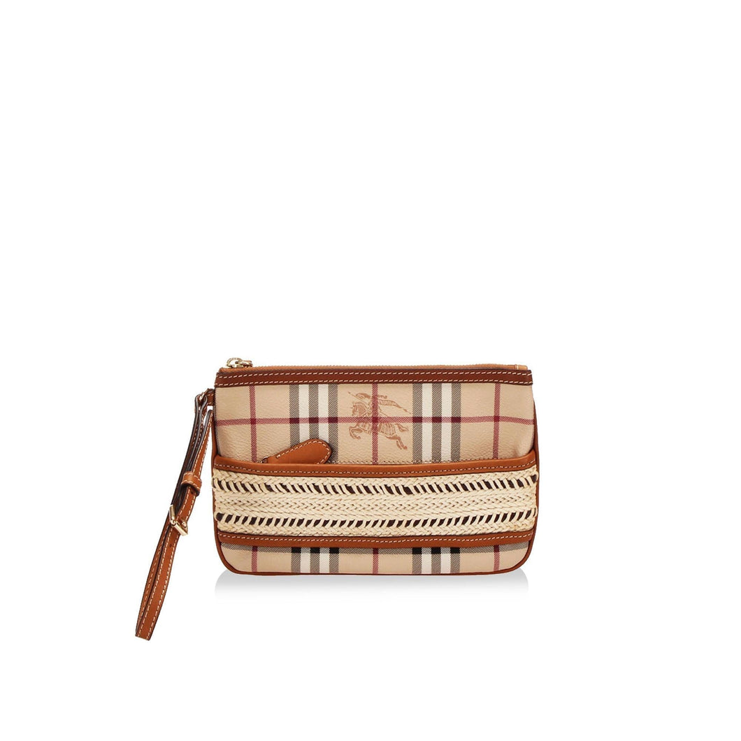 Burberry Haymarket Check Pochette (SHG-13349)