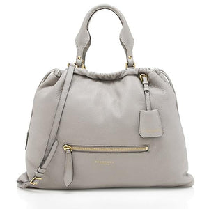 Burberry Heritage Grain Leather Big Crush Tote