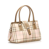 Burberry House Check Canvas Handbag (SHG-14228)