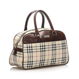 Burberry House Check Canvas Handbag (SHG-14231)