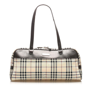 Burberry House Check Canvas Handbag (SHG-15261)