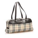 Burberry House Check Canvas Handbag (SHG-15261)