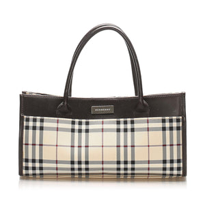 Burberry House Check Canvas Handbag (SHG-15704)