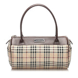 Burberry House Check Canvas Shoulder Bag (SHG-10806)