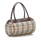 Burberry House Check Canvas Shoulder Bag (SHG-10806)