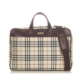 Burberry House Check Nylon Business Bag (SHG-20085)