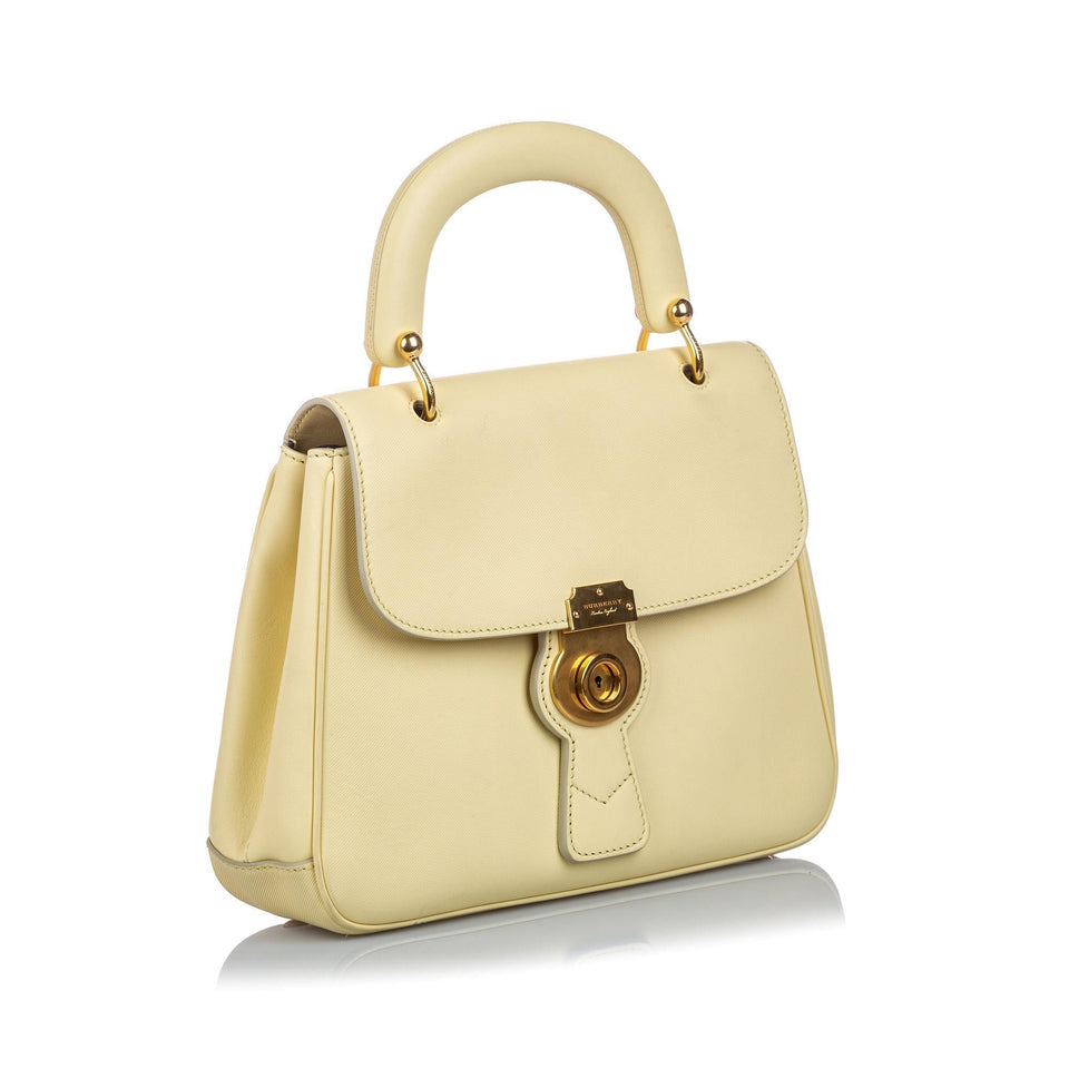 Burberry Leather Large DK88 Satchel (SHG-15900)