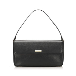 Burberry Leather Baguette (SHG-11490)