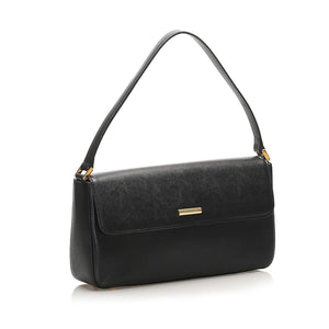 Burberry Leather Baguette (SHG-11490)