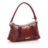 Burberry Leather Baguette (SHG-15700)