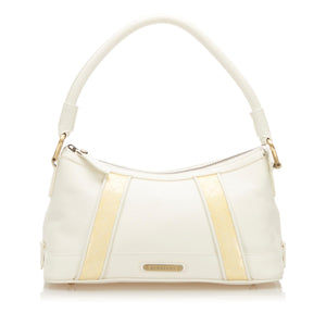 Burberry Leather Baguette (SHG-17852)