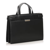 Burberry Leather Business Bag (SHG-11356)