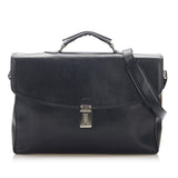 Burberry Leather Business Bag (SHG-16483)