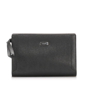 Burberry Leather Clutch Bag (SHG-10762)