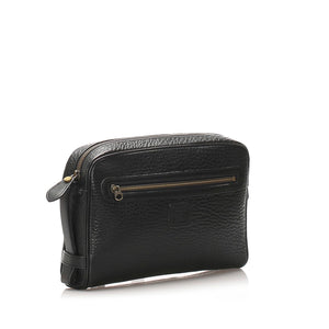 Burberry Leather Clutch Bag (SHG-10763)